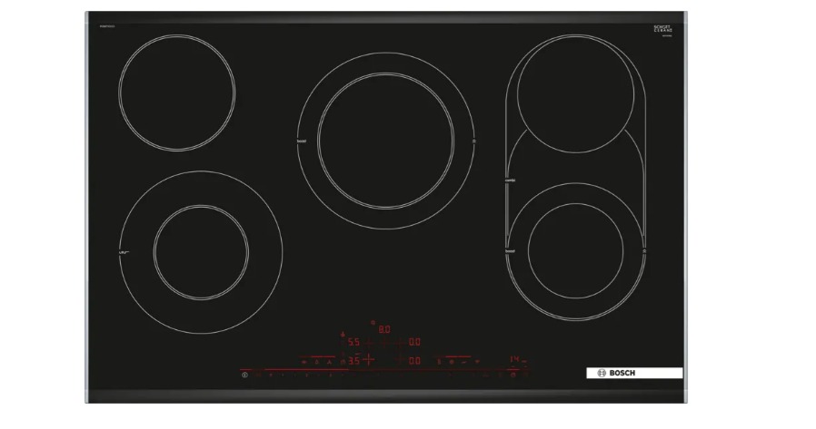 Serie 8 Elektrikli Ocak 80 cm Siyah