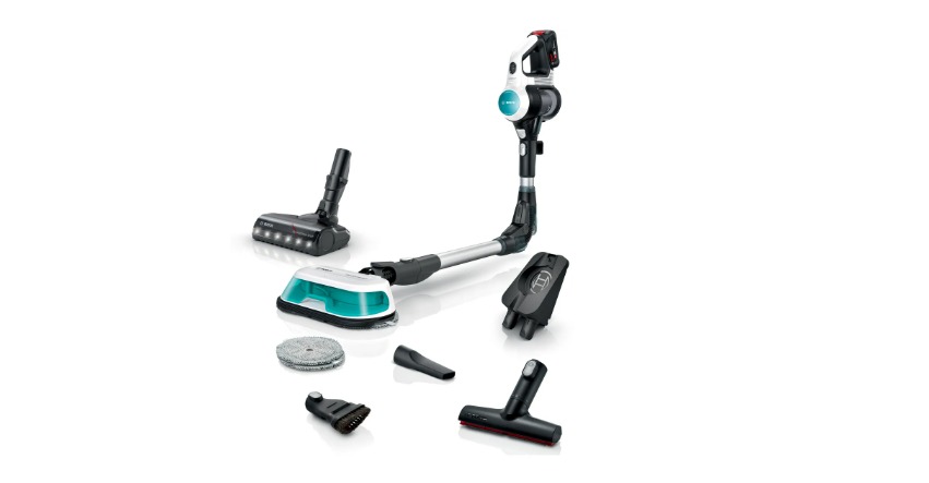2si 1 arada Süpürme ve Silme Unlimited 7 ProHygienic Aqua Beyaz