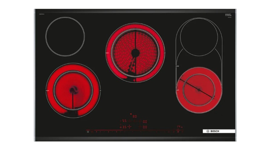 Serie 8 Elektrikli Ocak 80 cm Çerçeveli Montaj