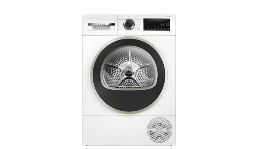 Serie 4 Isı Pompalı Kurutma Makinesi 9 kg Beyaz