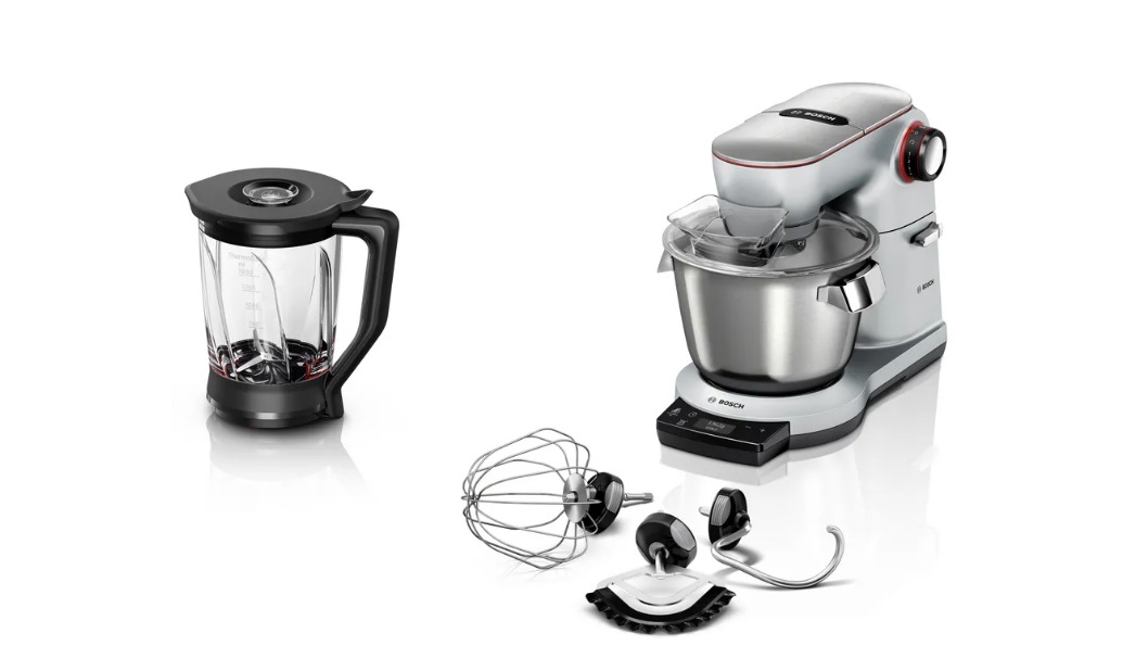 Serie 8 Mutfak Makinesi OptiMUM 1600 W Metalik inoks gümüş, Siyah