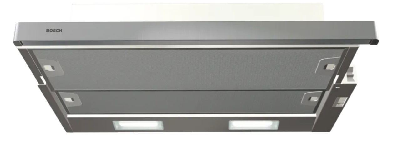 Serie 2 Teleskopik Aspiratör 60 cm Gümüş metalik