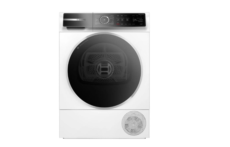 Serie 8 Isı Pompalı Kurutma Makinesi 9 kg Beyaz